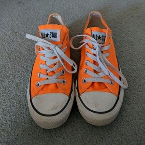 Orange Converse